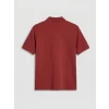 LCWAIKIKI Classic Kırmızı Polo Yaka Pike Erkek Tişört
