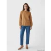 LCW Grace Kahverengi Bisiklet Yaka Nakışlı Bluz