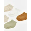 LCW baby Bej Erkek Bebek 5li Patik Çorap