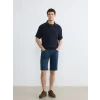 LCW Jeans İndigo Standart Kalıp Erkek Jean Şort