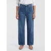 LCWAIKIKI Classic İndigo Straight Fit Kadın Jean Pantolon