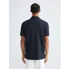 LCW Vision Lacivert Polo Yaka Erkek Tişört