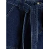 LCW Jeans İndigo Beli Kemerli Wideleg Kadın Jean Pantolon