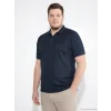 LCWAIKIKI Classic Lacivert Polo Yaka Erkek Tişört