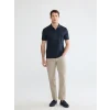 LCWAIKIKI Classic Lacivert Polo Yaka Erkek Tişört