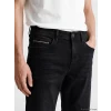 LCW Jeans Siyah Slim Fit Erkek Jean Şort