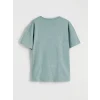 LCW Kids Yeşil Baskılı Erkek Çocuk Tişört