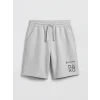 LCW Kids Gri Erkek Çocuk PlayStation Baskılı Şort