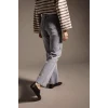 Defacto F5522AXNM55 Gri %100 Pamuk 90s Wıde Leg Jean Pantolon