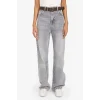 Defacto F5522AXNM55 Gri %100 Pamuk 90s Wıde Leg Jean Pantolon