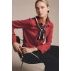 Defacto H0467AXRD256 Kırmızı Regular Fıt  Gofre Dokulu Uzun Kollu Gömlek