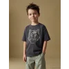 LCW Kids Yeşil Beli Lastikli Loose Fit Erkek Çocuk Pantolon