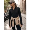 KOOR SPORT Siyah Yüksek Bel Kadın Spor Tayt