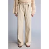 Defacto D4467AXBG123 Bej Wıde Leg Çift Cepli Yüksek Bel Standart Boy Modal Pantolon