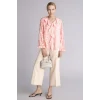 Defacto G8784AXPN111 Pembe Desenli Uzun Kollu Bluz