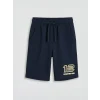 LCW Kids Lacivert Fenerbahçe Baskılı Erkek Çocuk Şort
