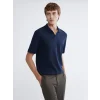 SOUTHBLUE Lacivert Polo Yaka Erkek Tişört