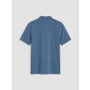 LCWAIKIKI Classic İndigo Polo Yaka Pike Erkek Tişört