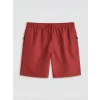 LCW SWIMWEAR Kırmızı Kısa Boy Erkek Deniz Şortu