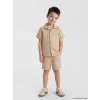 LCW Kids Bej Erkek Çocuk Gömlek ve Şort