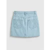 LCW Kids Mavi Kız Çocuk Jean Şort Etek