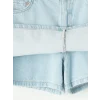 LCW Kids Mavi Kız Çocuk Jean Şort Etek