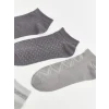 LCW ACCESSORIES Karışık Desenli Erkek Bambu Patik Çorap 5li