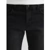 LCW Jeans Siyah Standart Kalıp Erkek Jean Şort