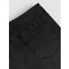 LCW Jeans Siyah Standart Kalıp Erkek Jean Şort