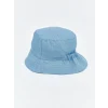 LCW baby İndigo Baskılı Erkek Bebek Bucket Şapka