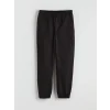 LCW Kids Siyah Beli Lastikli Erkek Çocuk Jogger Pantolon