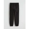LCW Kids Siyah Beli Lastikli Erkek Çocuk Jogger Pantolon