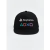 LCW ACCESSORIES Siyah Playstation Baskılı Erkek Çocuk Kep Şapka