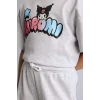 Defacto H2756A8GR28 Gri Hello Kitty  2li Takım Kız Çocuk