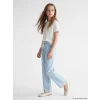 LCW Kids İndigo Baggy Fit Kız Çocuk Jean Pantolon