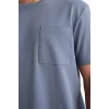 Defacto G1286AXGR504 Gri REGULAR FIT %100 Pamuk Tişört