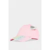 Defacto B7603A8PN1 Pembe 3D Simli Kumaş Cap Şapka Kız Çocuk