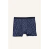 Defacto H0705A8NV135 Lacivert Hayvan Desenli Penye 3lü Boxer Erkek Çocuk