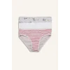 Defacto H0183A8WT34 Beyaz Snoopy Baskılı Penye 3lü Slip Külot Kız Çocuk