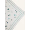 Defacto E6172AXBE2 Mavi Kadın Desenli Pamuklu Bandana