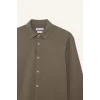 Defacto E7741AXKH403 Haki REGULAR FIT %100 Pamuk Gömlek