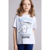 Defacto H1554A8BE216 Mavi Hello Kıtty Tişört Kız Çocuk