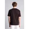 Defacto G5581AXBN337 Kahve REGULAR FIT %100 Pamuk Baskılı Tişört