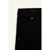 Defacto G4192AXNM40 Siyah %100 Pamuk Baggy Fıt Siyah Bermuda Şort