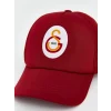 LCW ACCESSORIES Kırmızı Galatasaray Baskılı Erkek Çocuk Kep Şapka
