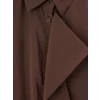 LCW EVERYDAY Kahverengi Modal Karışımlı Kadın Gömlek Tunik