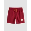 LCW Kids Kırmızı Galatasaray Baskılı Erkek Çocuk Deniz Şortu