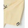 LCW Kids Sarı Nostaljik Maymun Baskılı Unisex Çocuk Tişört