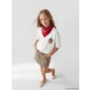 LCW Kids Beyaz Nostaljik Maymun Baskılı Unisex Çocuk Tişört