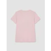LCW EVERYDAY Pembe Bisiklet Yaka Kelebek Baskılı Kadın Tişört